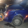 Женщина попала в больницу после ДТП с участием молодых водителей